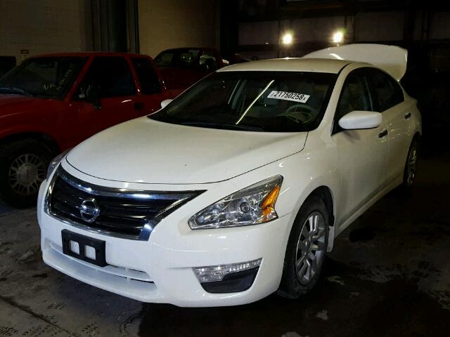 1N4AL3APXFC285506 - 2015 NISSAN ALTIMA 2.5 WHITE photo 2