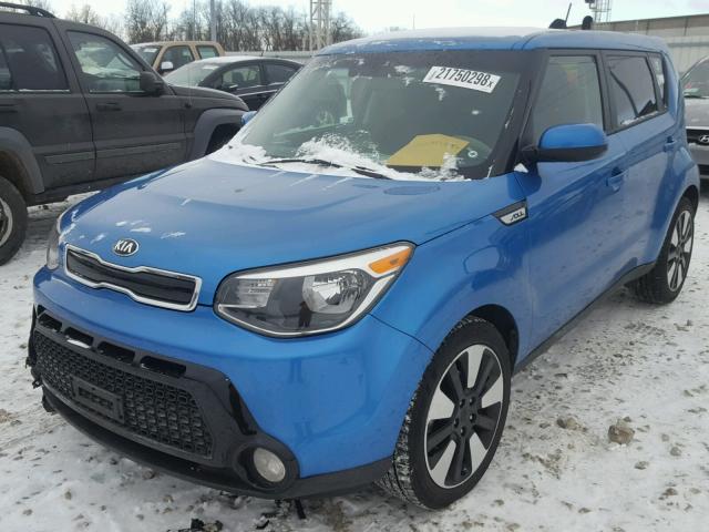 KNDJP3A50G7353061 - 2016 KIA SOUL + BLUE photo 2