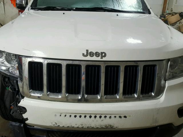 1C4RJFBG4CC327389 - 2012 JEEP GRAND CHER WHITE photo 7