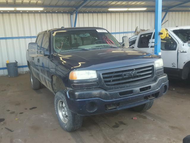 2GTEK13T651113538 - 2005 GMC NEW SIERRA BLUE photo 1