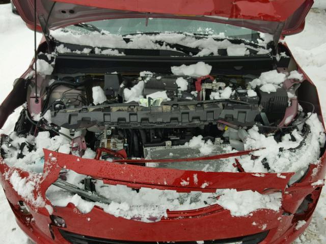 ML32F3FJ4HHF10993 - 2017 MITSUBISHI MIRAGE G4 RED photo 7