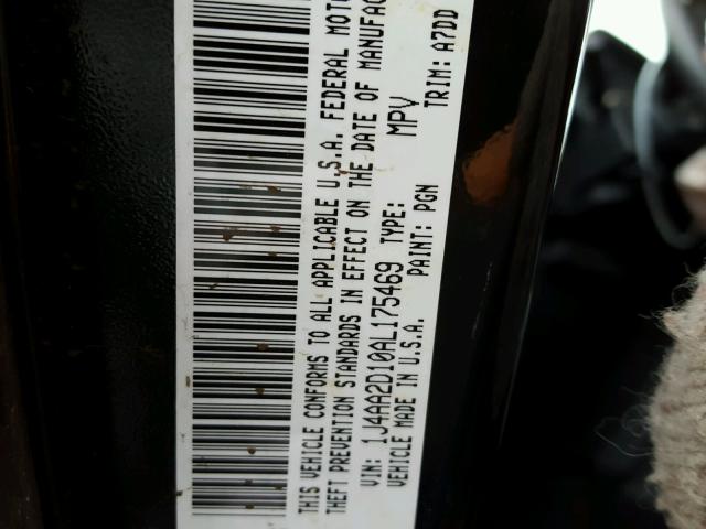 1J4AA2D10AL175469 - 2010 JEEP WRANGLER S GREEN photo 10