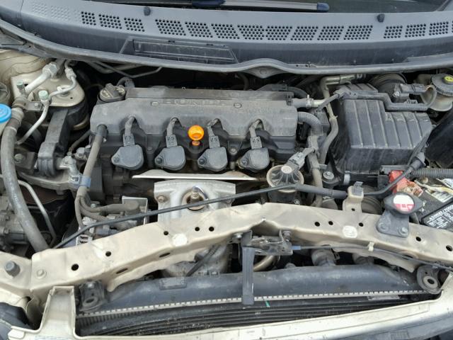 1HGFA16837L086229 - 2007 HONDA CIVIC EX ოქროსფერი ფოტო 7