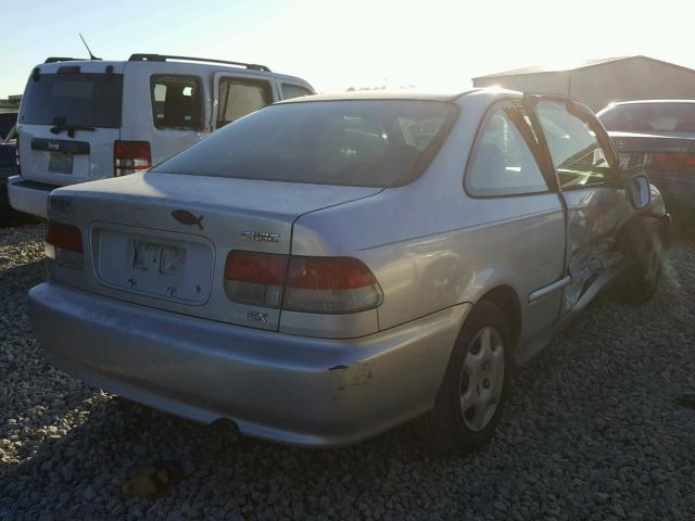 1HGEJ8246YL131642 - 2000 HONDA CIVIC EX SILVER photo 4