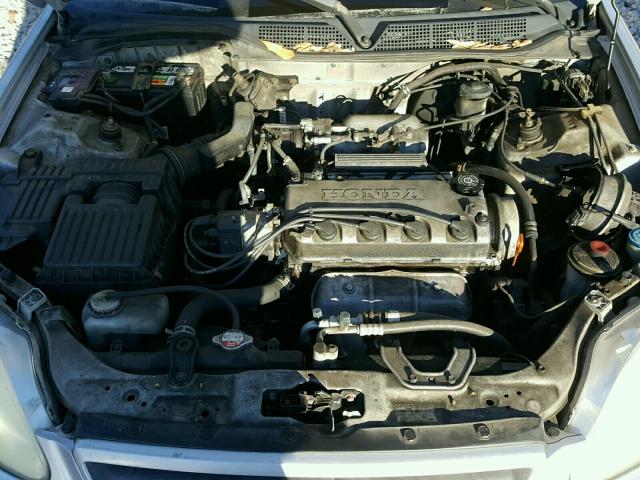 1HGEJ8246YL131642 - 2000 HONDA CIVIC EX ვერცხლისფერი ფოტო 7