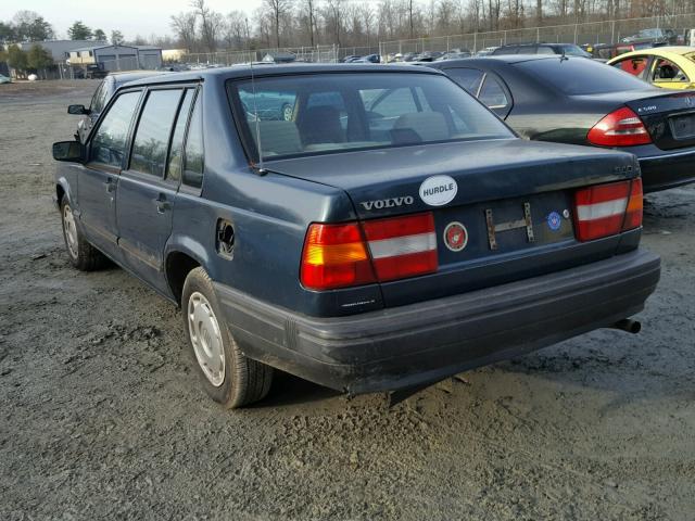 YV1JS8833R3159306 - 1994 VOLVO 940 BLUE photo 3