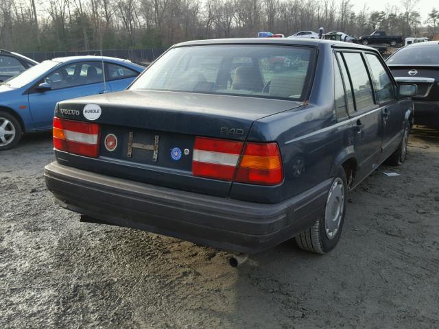 YV1JS8833R3159306 - 1994 VOLVO 940 BLUE photo 4