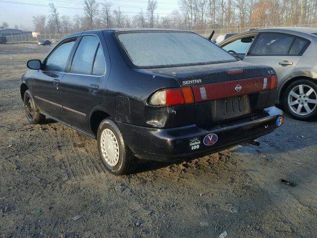 1N4AB41D8TC804322 - 1996 NISSAN SENTRA E BLACK photo 3