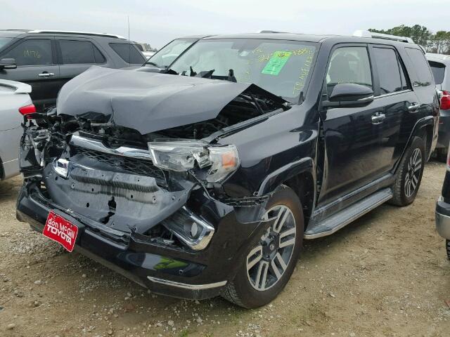 JTEZU5JRXG5147974 - 2016 TOYOTA 4RUNNER SR BLACK photo 2