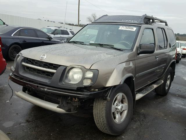 5N1ED28T74C687403 - 2004 NISSAN XTERRA XE TAN photo 2