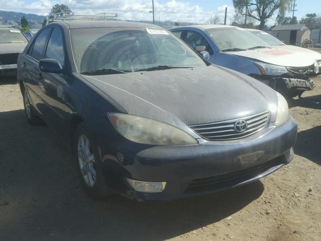 4T1BF30K86U115789 - 2006 TOYOTA CAMRY LE BLUE photo 1