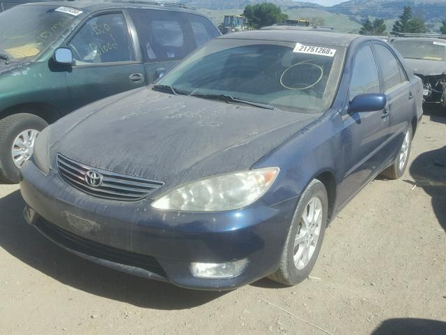 4T1BF30K86U115789 - 2006 TOYOTA CAMRY LE BLUE photo 2