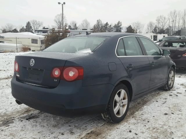 3VWRM71K89M040578 - 2009 VOLKSWAGEN JETTA SE أزرق صورة 4