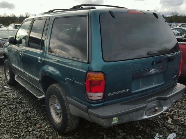 1FMZU34E7WZB62629 - 1998 FORD EXPLORER GREEN photo 3