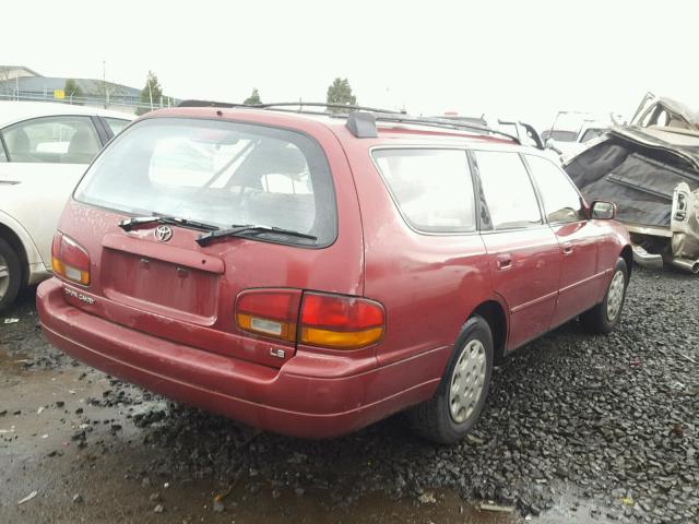 4T1SK12W6SU640733 - 1995 TOYOTA CAMRY LE RED photo 4