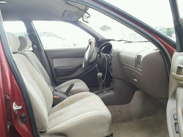 4T1SK12W6SU640733 - 1995 TOYOTA CAMRY LE RED photo 5