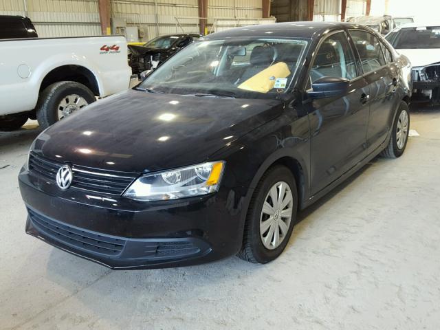 3VW2K7AJ8DM257202 - 2013 VOLKSWAGEN JETTA BASE 黑色 照片 2