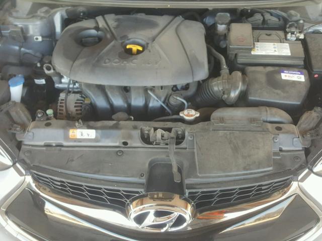 KMHDH6AE9DU008308 - 2013 HYUNDAI ELANTRA CO GRAY photo 7