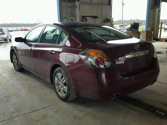 1N4AL2AP9AN558961 - 2010 NISSAN ALTIMA BAS BURGUNDY photo 3