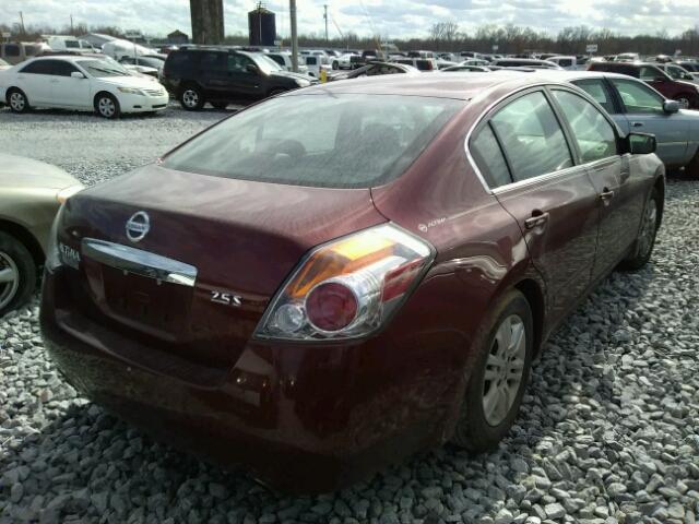 1N4AL2AP9AN558961 - 2010 NISSAN ALTIMA BAS BURGUNDY photo 4