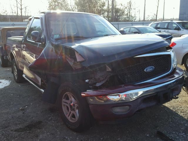 1FTRX18L33NA52284 - 2003 FORD F150 MAROON photo 1