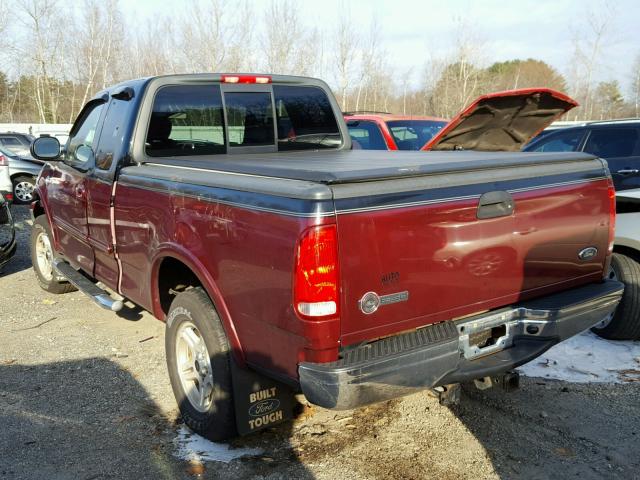 1FTRX18L33NA52284 - 2003 FORD F150 MAROON photo 3