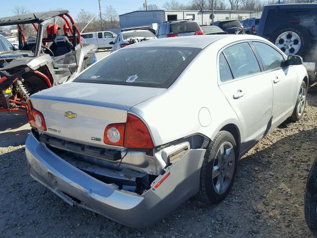 1G1ZC5E07AF175311 - 2010 CHEVROLET MALIBU 1LT 银色 照片 4