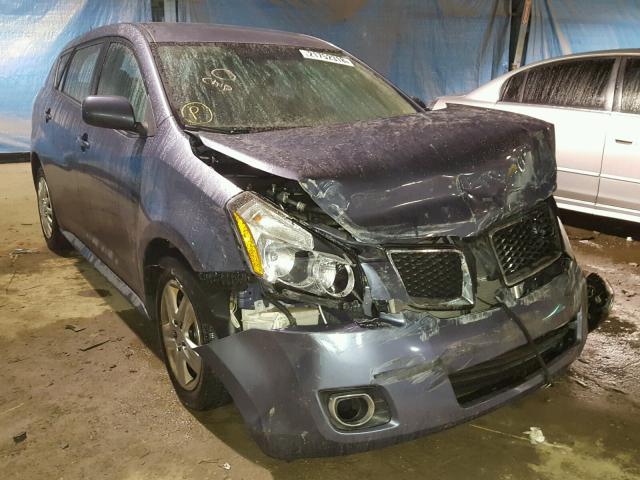 5Y2SP67089Z455071 - 2009 PONTIAC VIBE BLUE photo 1