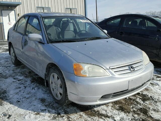 2HGES25732H534322 - 2002 HONDA CIVIC EX SILVER photo 1