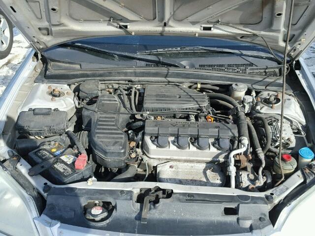 2HGES25732H534322 - 2002 HONDA CIVIC EX SILVER photo 7