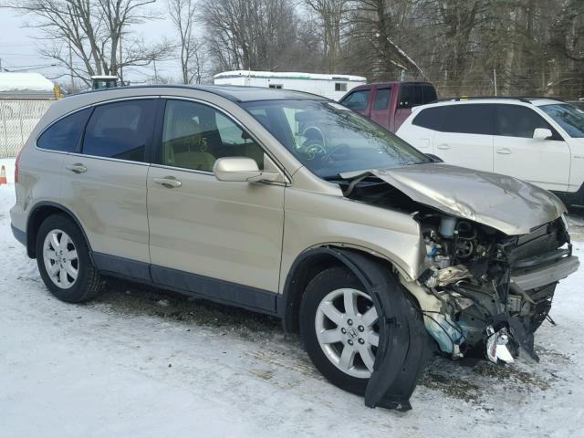 JHLRE48717C034350 - 2007 HONDA CR-V EXL GOLD photo 1