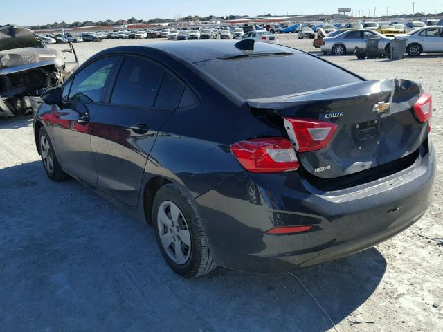 1G1BC5SM4G7284918 - 2016 CHEVROLET CRUZE LS BLACK photo 3