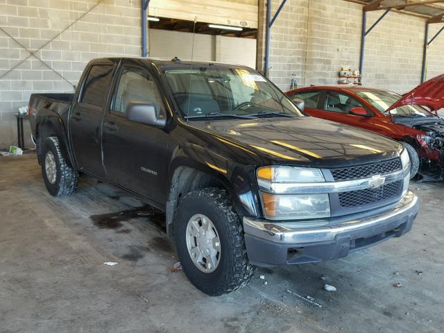 1GCDT136548202953 - 2004 CHEVROLET COLORADO BLACK photo 1