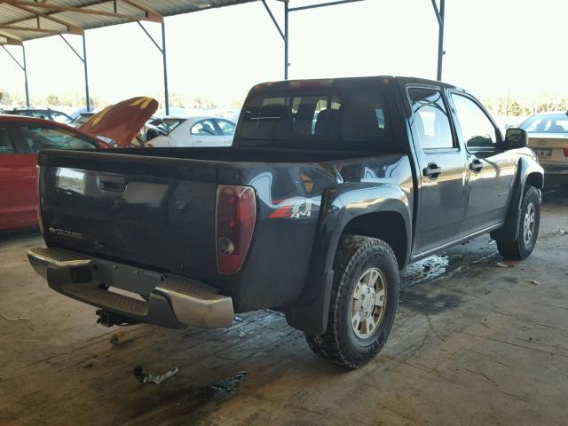 1GCDT136548202953 - 2004 CHEVROLET COLORADO BLACK photo 4