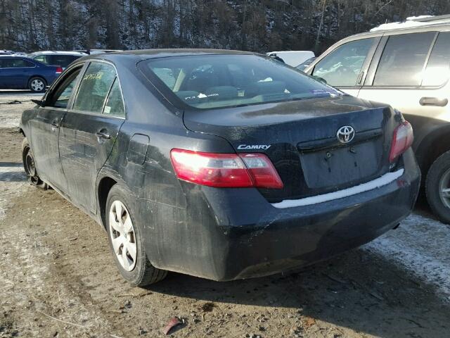 4T1BE46K29U826828 - 2009 TOYOTA CAMRY BASE BLACK photo 3