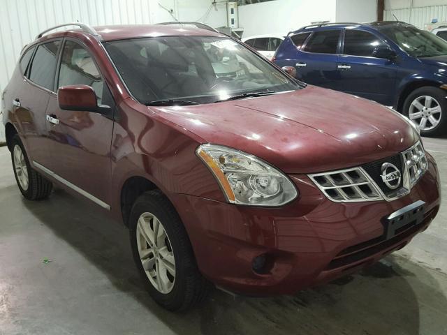 JN8AS5MV9CW369611 - 2012 NISSAN ROGUE S RED photo 1