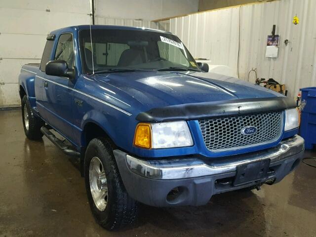 1FTZR15U11PA40952 - 2001 FORD RANGER SUP BLUE photo 1