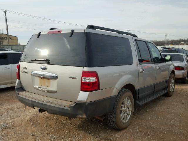 1FMFK15597LA06298 - 2007 FORD EXPEDITION SILVER photo 4