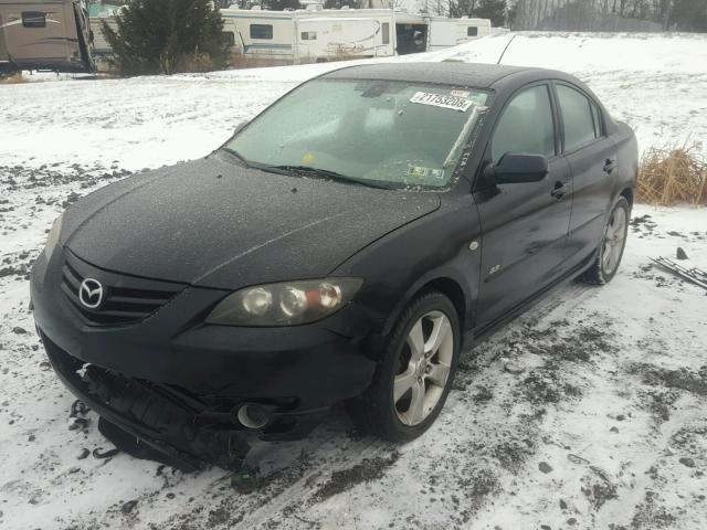 JM1BK323961402758 - 2006 MAZDA 3 S BLACK photo 2