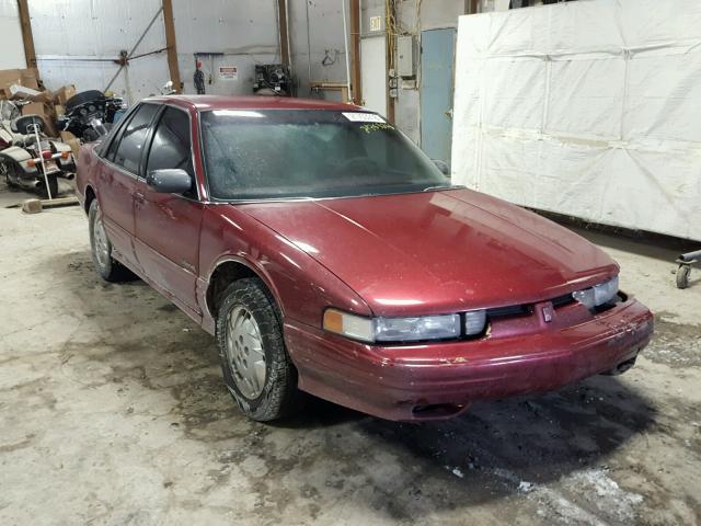 1G3WH54T4ND351014 - 1992 OLDSMOBILE CUTLASS SU MAROON photo 1