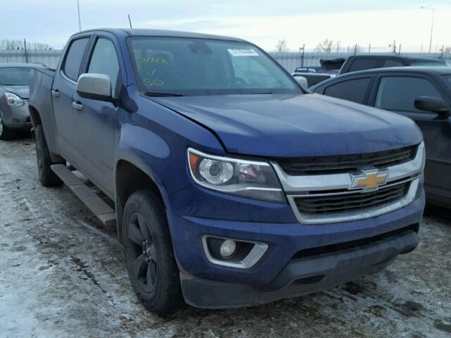 1GCGTCE31G1118251 - 2016 CHEVROLET COLORADO L BLUE photo 1