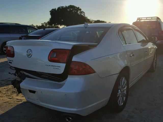 1G4HJ5EM6BU113662 - 2011 BUICK LUCERNE CX WHITE photo 4