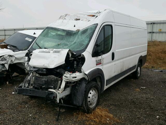 3C6URVJG5GE137640 - 2016 RAM PROMASTER WHITE photo 2