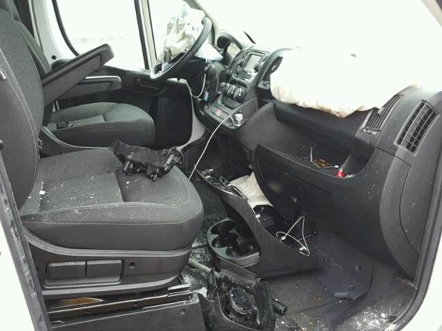 3C6URVJG5GE137640 - 2016 RAM PROMASTER WHITE photo 5