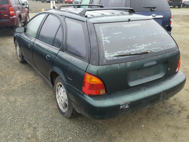 1G8ZK8274VZ285924 - 1997 SATURN SW2 GREEN photo 3