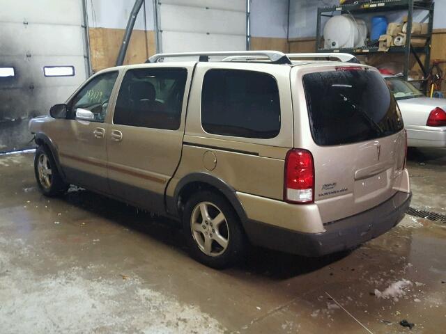 1GMDV33L16D122664 - 2006 PONTIAC MONTANA SV TAN photo 3