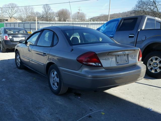 1FAFP53U07A196159 - 2007 FORD TAURUS SE GRAY photo 3