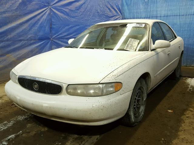 2G4WS52J741244435 - 2004 BUICK CENTURY CU WHITE photo 2