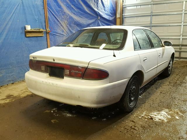 2G4WS52J741244435 - 2004 BUICK CENTURY CU WHITE photo 4