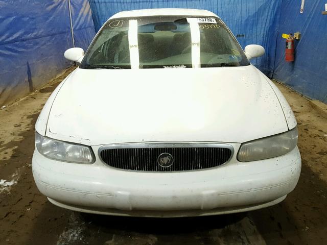 2G4WS52J741244435 - 2004 BUICK CENTURY CU WHITE photo 9